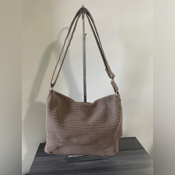 👜 The Sak Cream Crochet Hobo Bag handmade - Picture 2 of 8